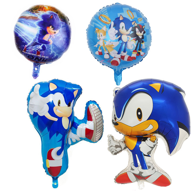 Party Games Kids Birthday - Globo de erizo intermitente azul de