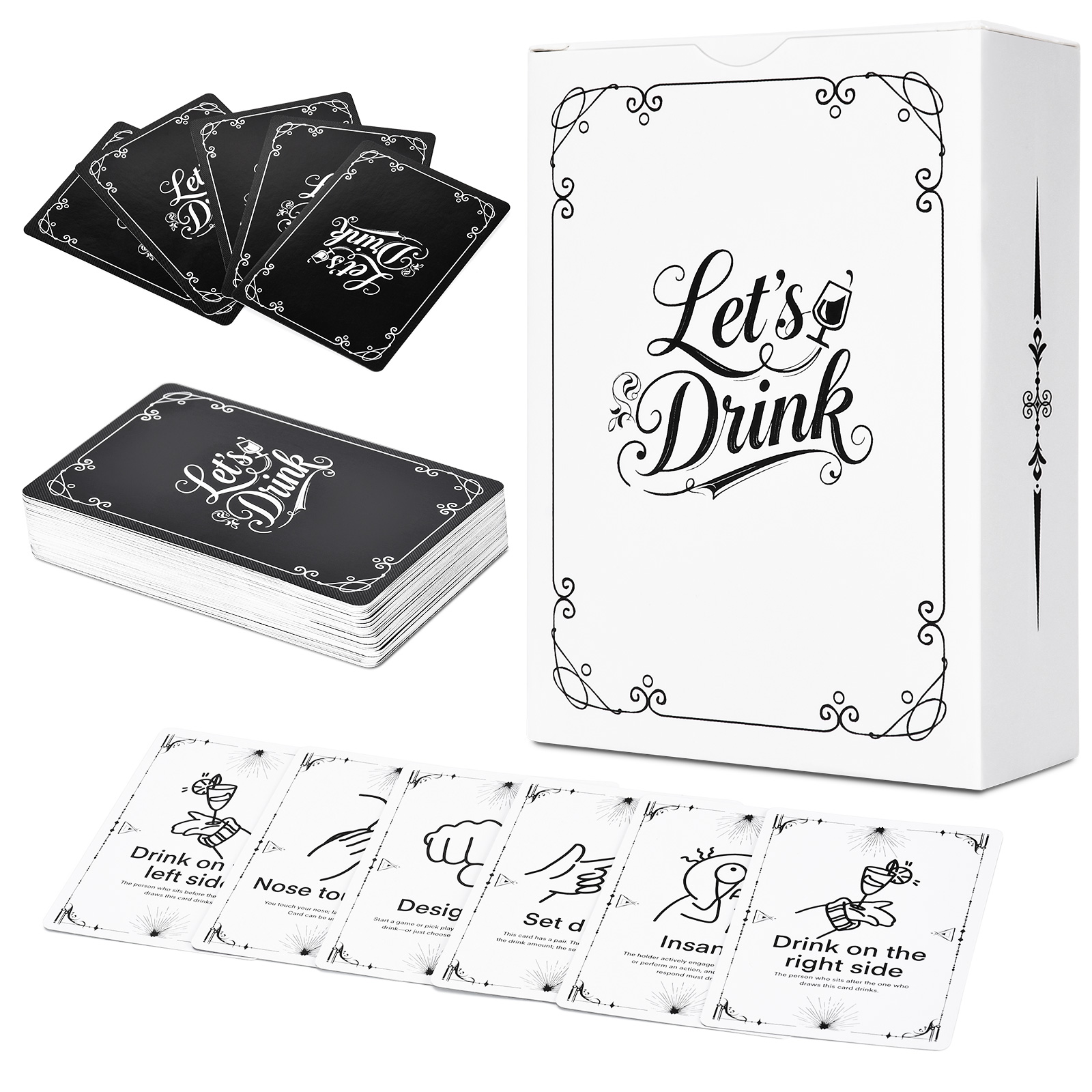 Party Games Adults Drinking - Tarjetas de juego para adultos –