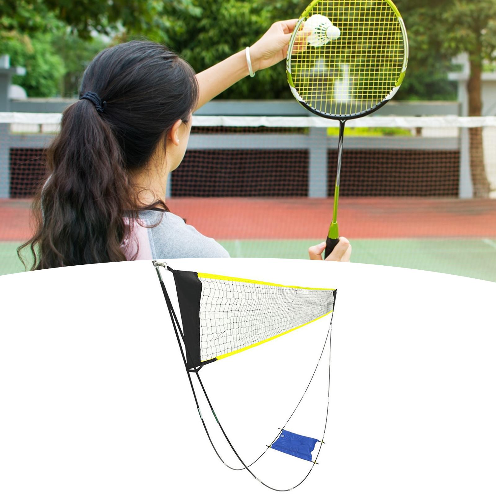 Badminton Set Garden - Red de bádminton portátil, juego de