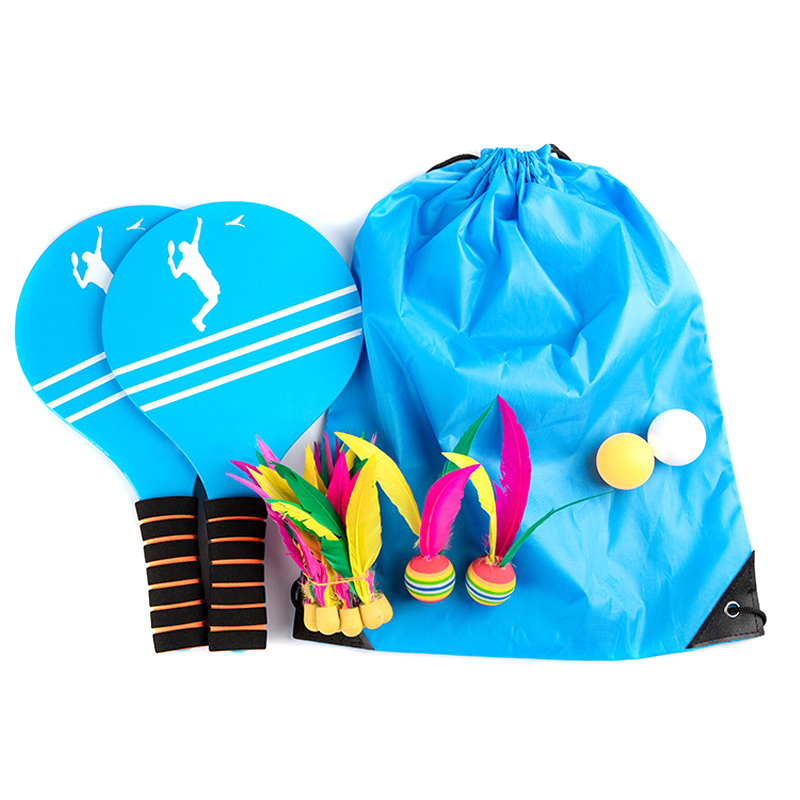 Badminton Set Garden - Raqueta de bádminton con pelotas de