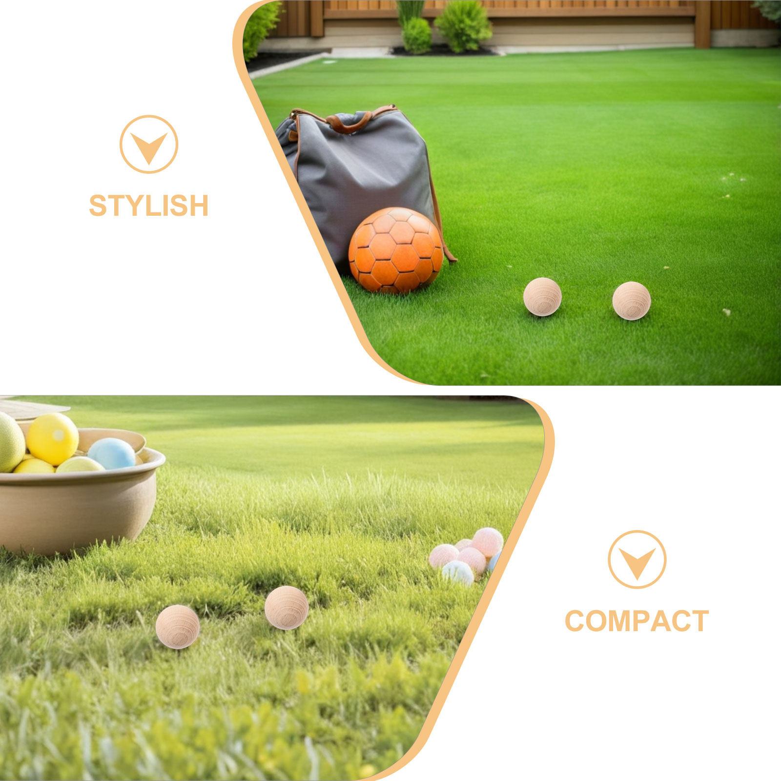 Juego de 4 Bolas de Croquet de - Croquet Set Lawn reseña y precio