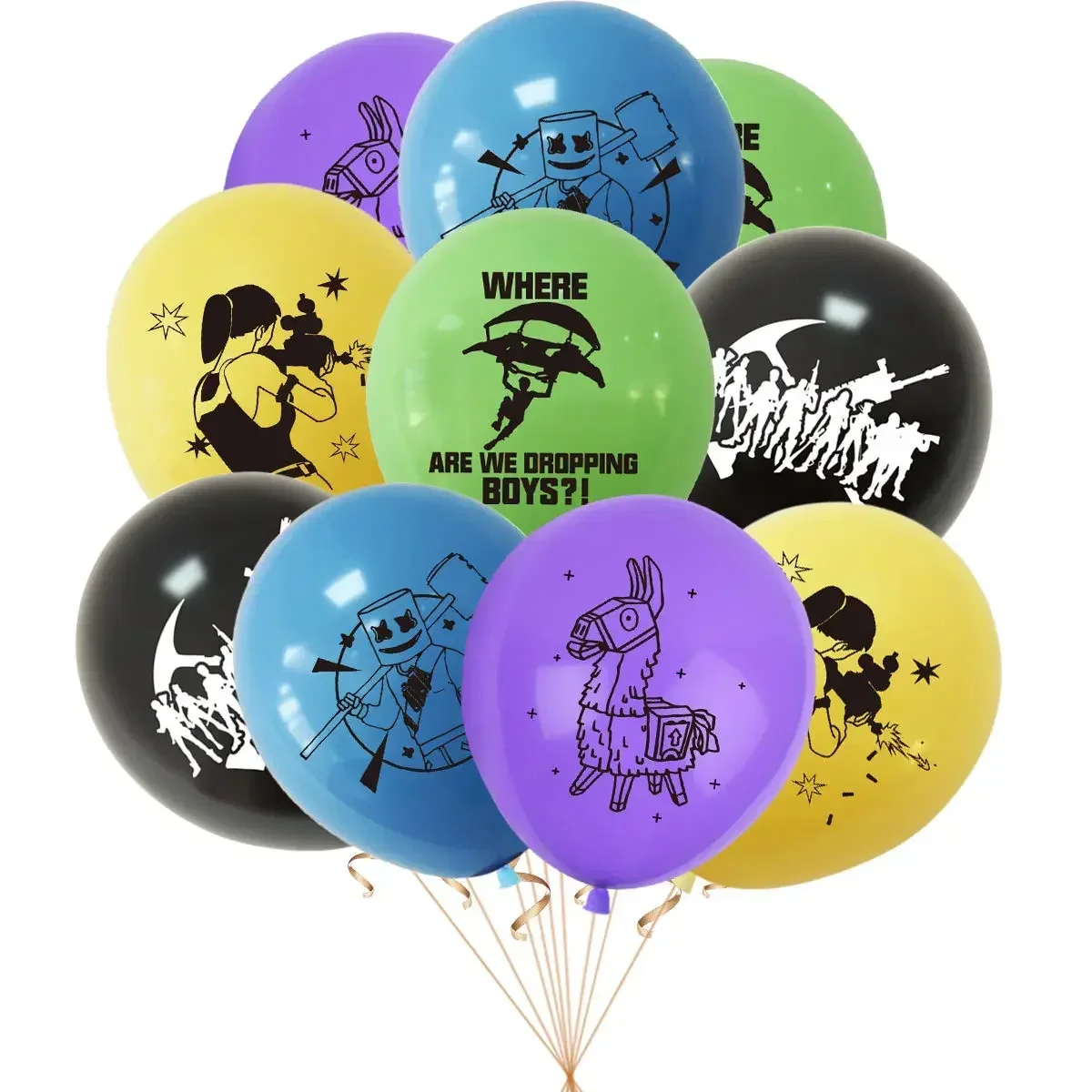 Globos con Temática de Fortnit - Party Games Kids Birthday reseña y precio