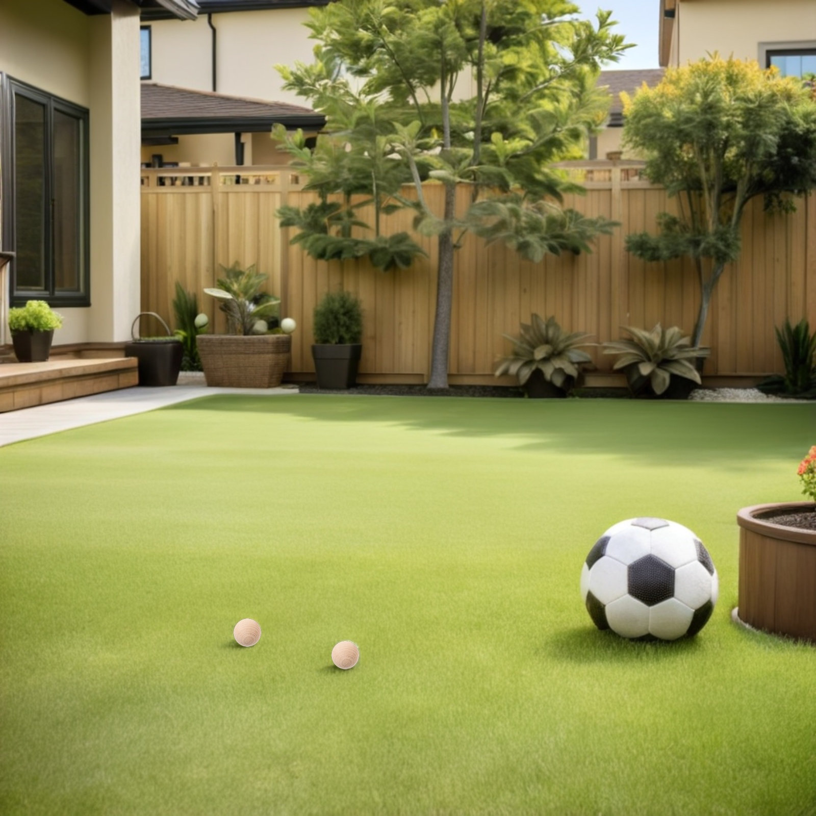 Juego de 4 Pelotas de Croquet  - Croquet Set Lawn reseña y precio