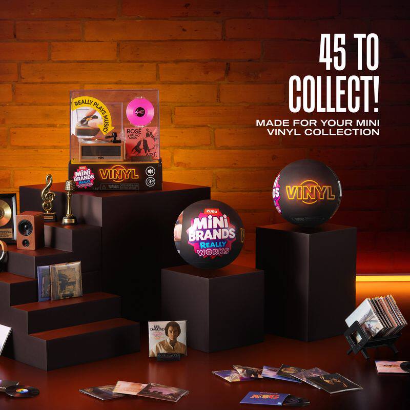 Mini Brands Vinyl Really Works - Party Games Music reseña y precio