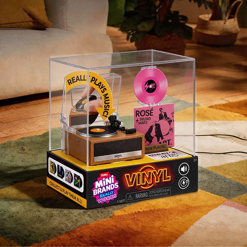 Mini Brands Vinyl Really Works - Party Games Music reseña y precio