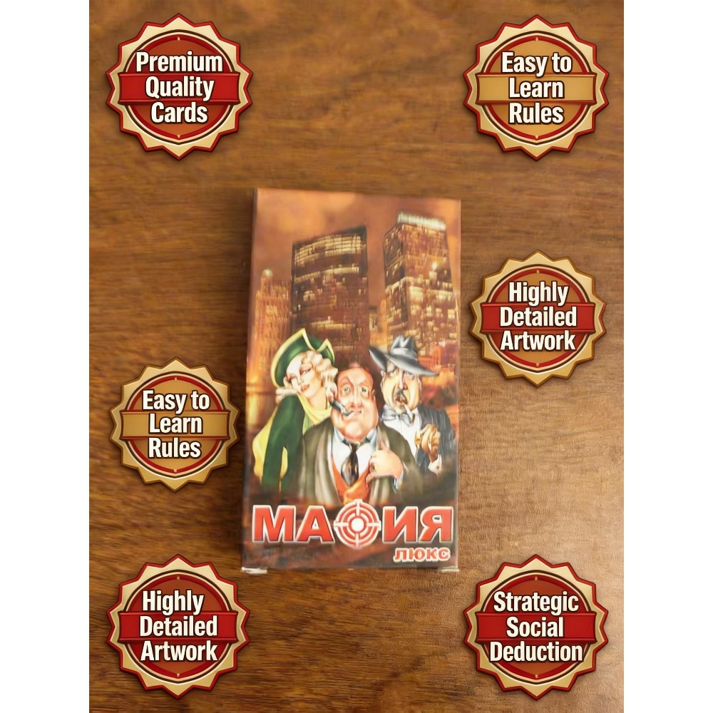 Mafia Party Game - Edición rus - Party Games Mafia reseña y precio