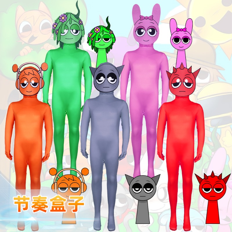 Disfraz de Cosplay de Sprunki  - Party Games Music reseña y precio