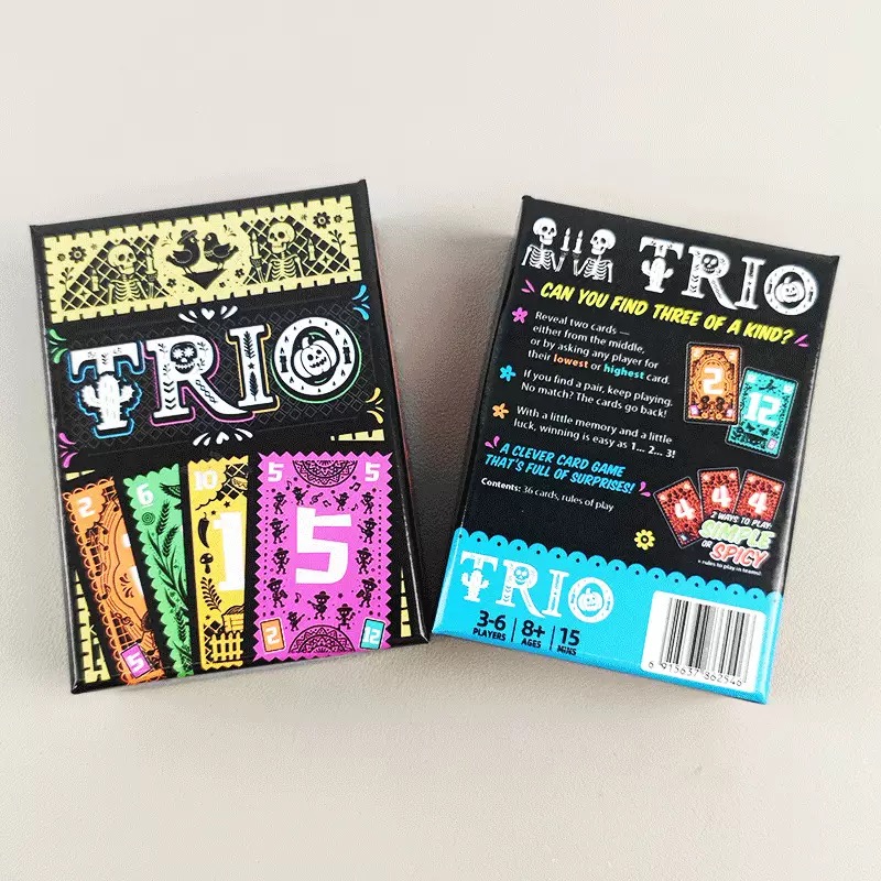 Trio, Family Card Gameon la li - Party Games List reseña y precio