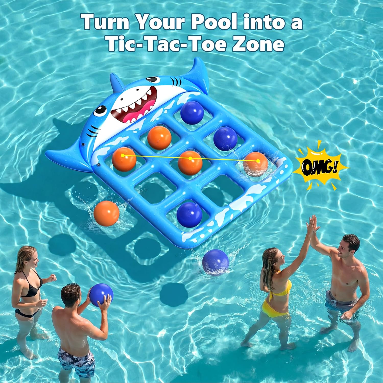 Juego de Tic Tac Toe Inflable  - Tic Tac Toe Giant reseña y precio