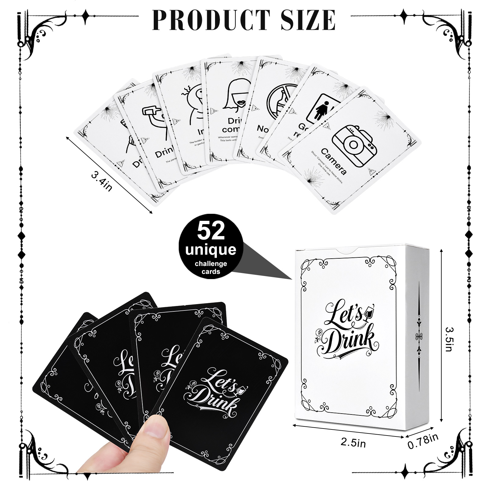 Tarjetas de juego para adultos - Party Games Adults Drinking reseña y precio