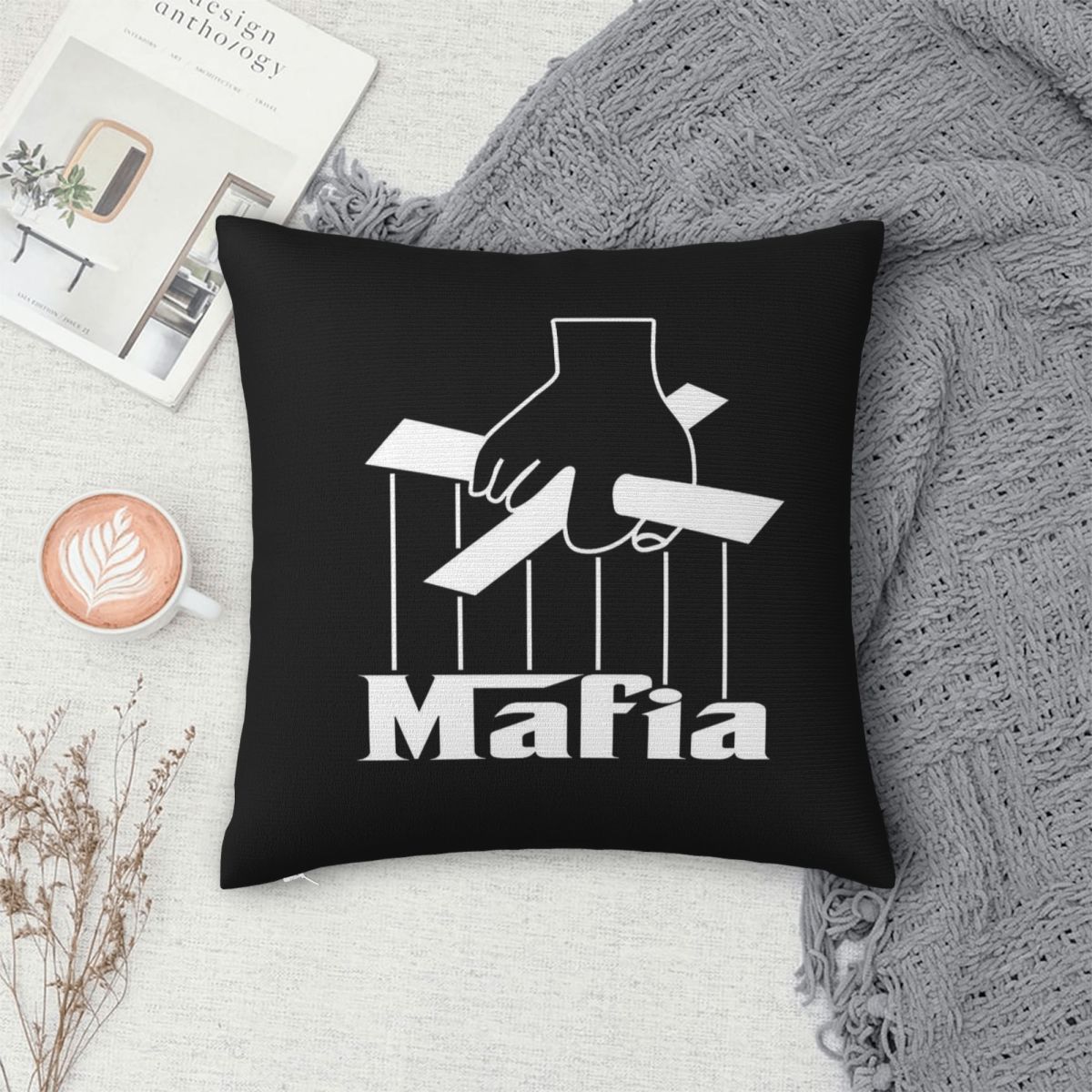 Funda de almohada cuadrada con - Party Games Mafia reseña y precio