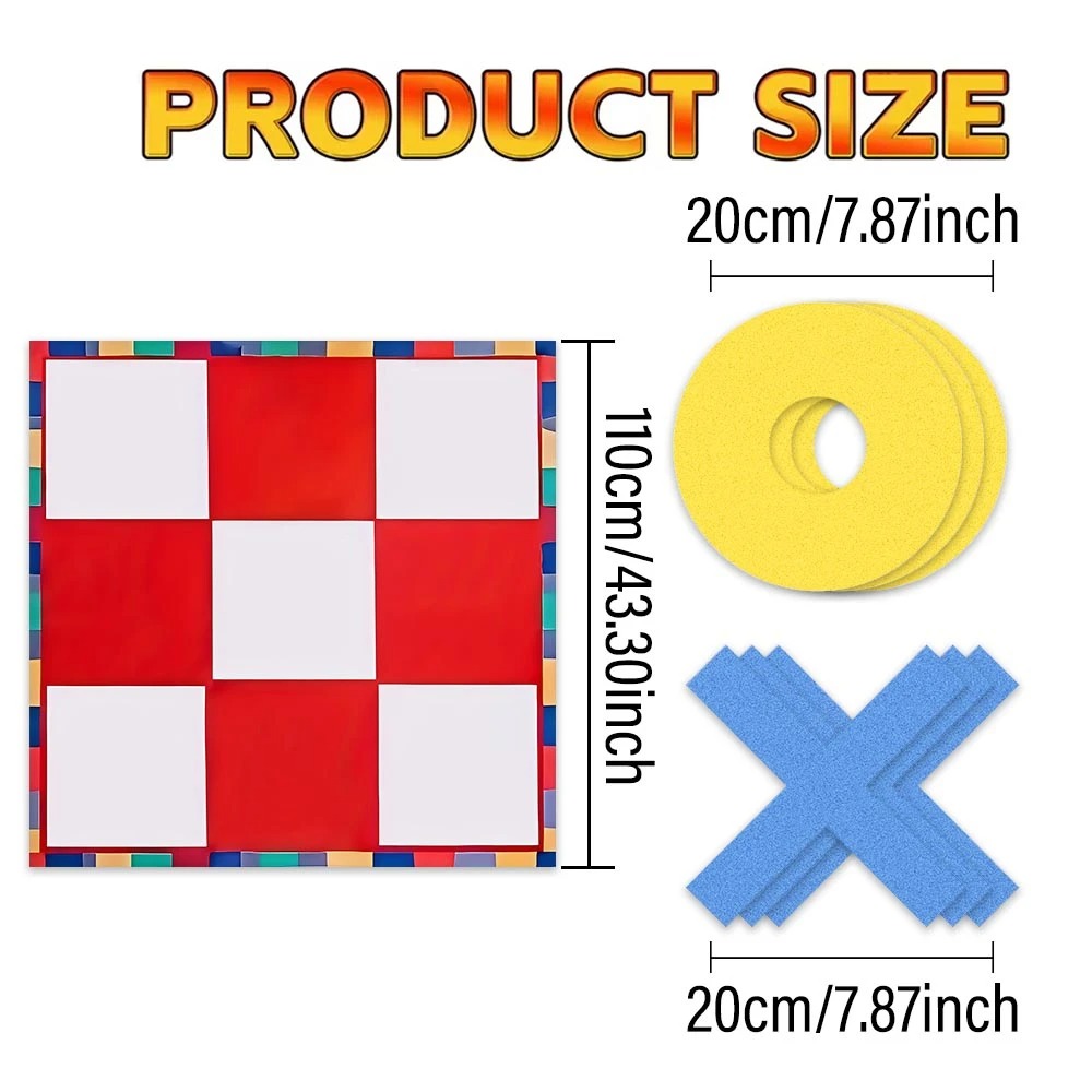 Juego de Tic Tac Toe Gigante,  - Tic Tac Toe Giant reseña y precio