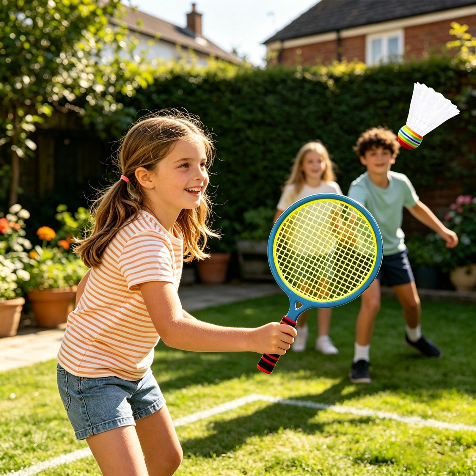Juego de bádminton para niños, - Badminton Set Garden reseña y precio