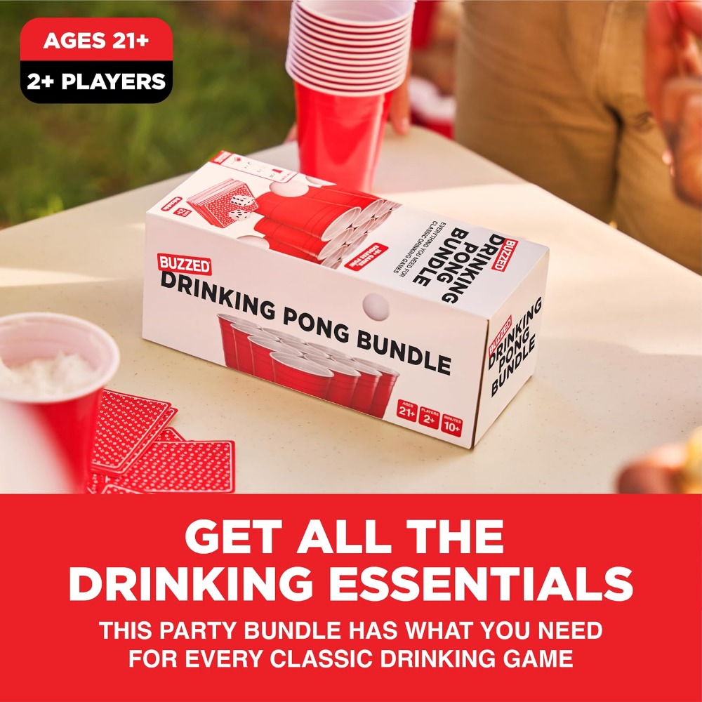 Juego de Drinking Pong con dad - Party Games Adults Drinking reseña y precio