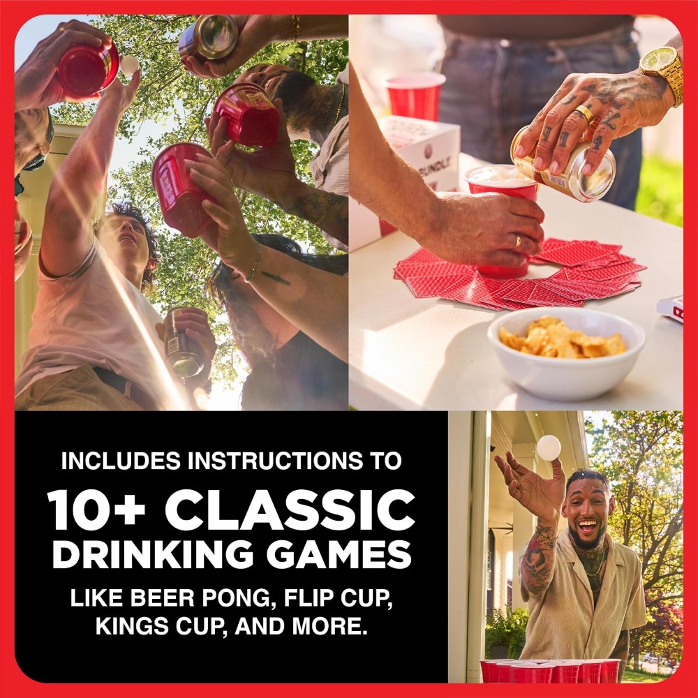 Juego de Drinking Pong con dad - Party Games Adults Drinking reseña y precio